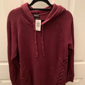 Torrid Knitted hoody sweater